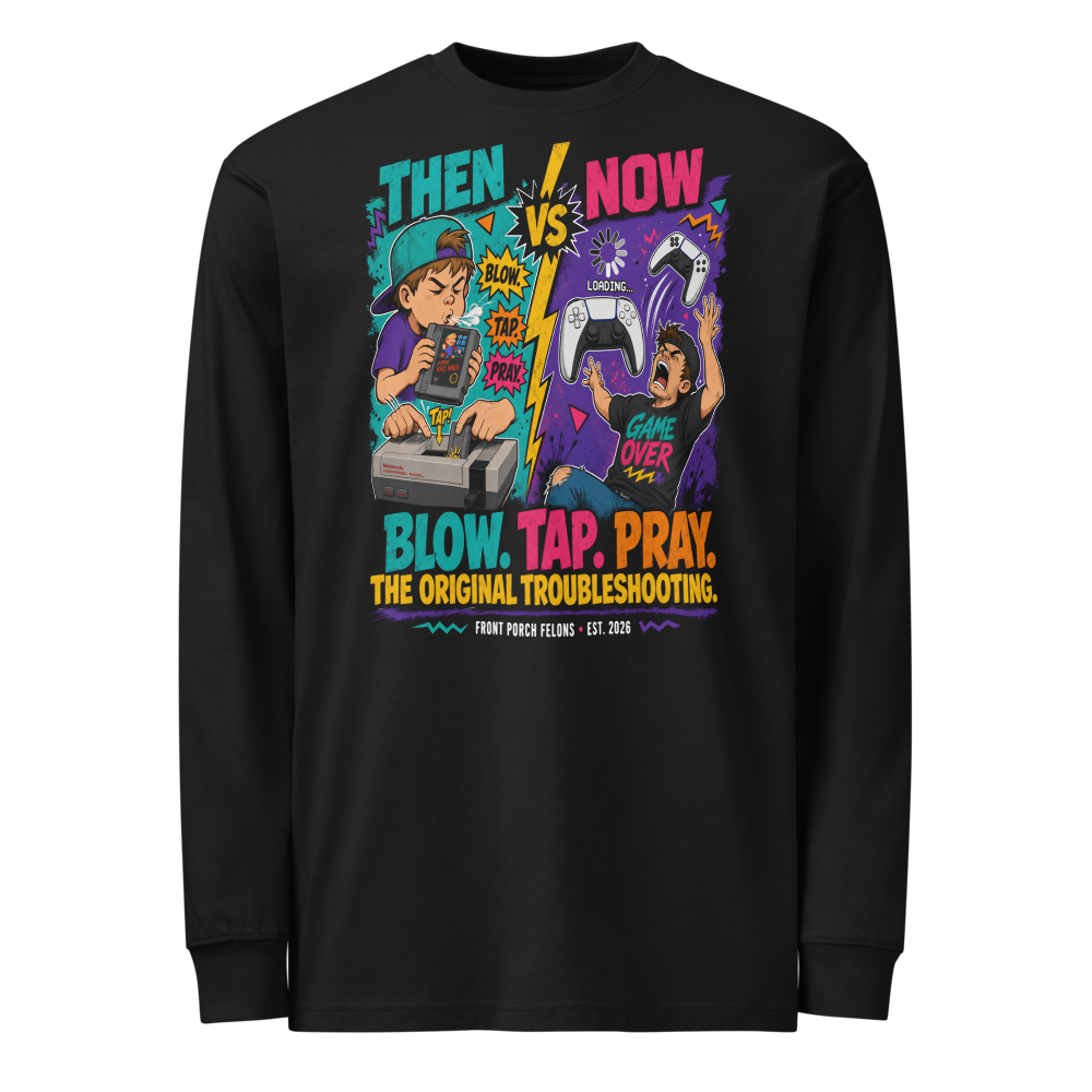 90s Nostalgia — Cartridge — Long Sleeve