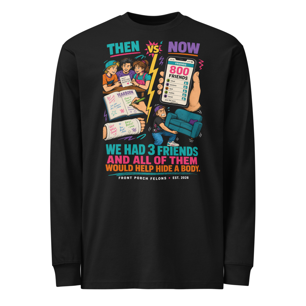 90s Nostalgia — Friends — Long Sleeve