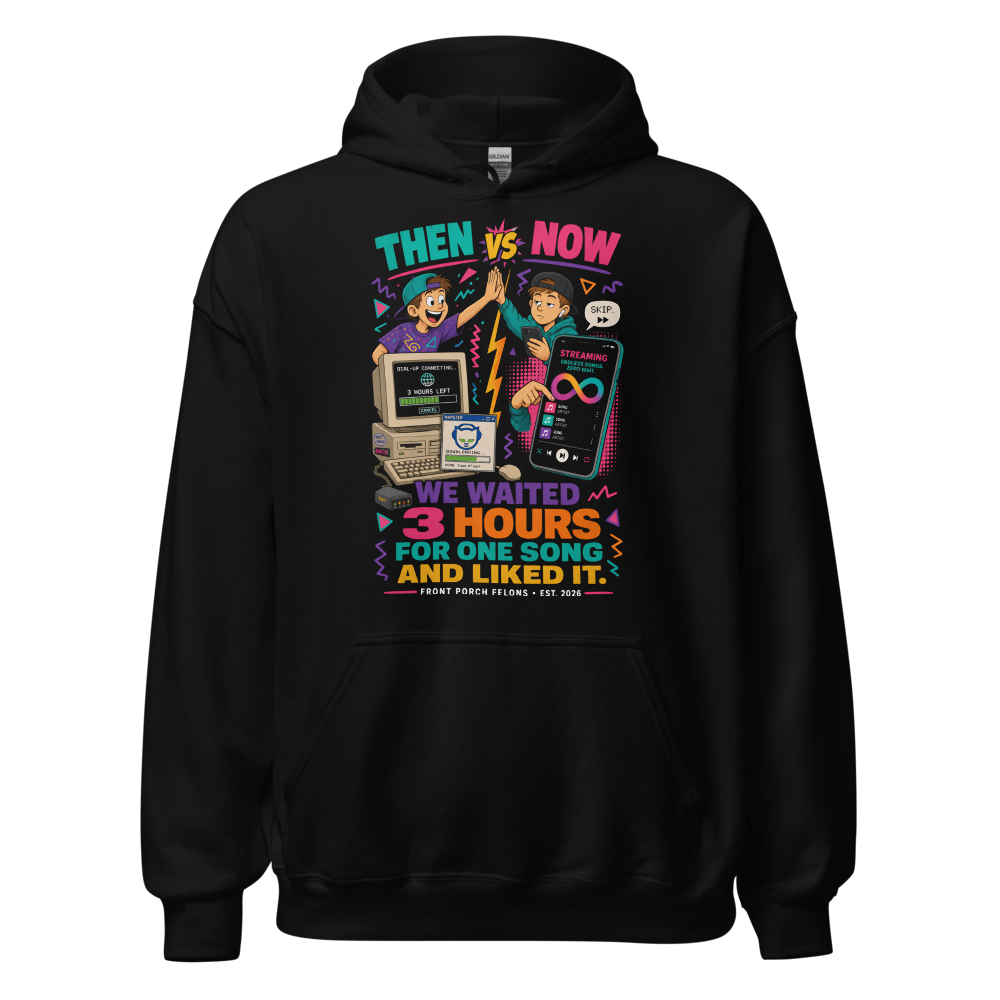 90s Nostalgia — Music — Hoodie