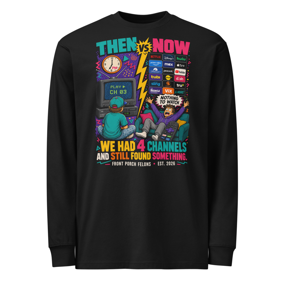 90s Nostalgia — TV — Long Sleeve