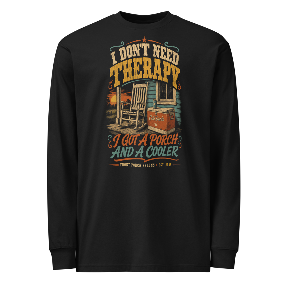 Porch and a Cooler — Long Sleeve